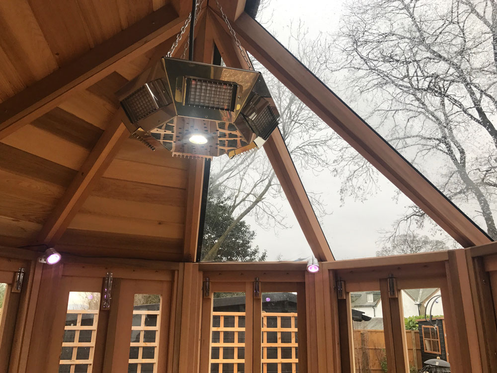 Combination Roof with heater